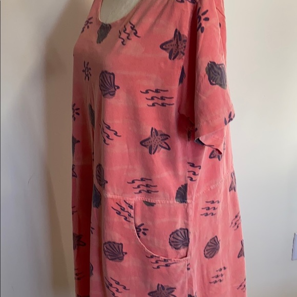 Zip Code Cotton Beachwear Dress - Picture 6 of 9